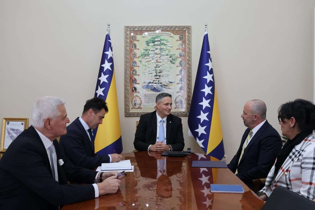 Bećirović - Ginkel: Nastavak strateškog partnerstva BiH i SAD