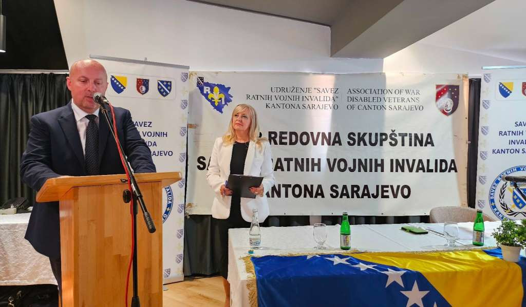 Obilježena 30. godišnjica Saveza ratnih vojnih invalida Kantona Sarajevo