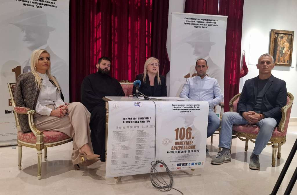 U subotu 106. izdanje 'Šantićevih večeri poezije'