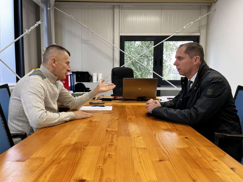 Sedić i Ramić razgovarali o početku radova na izgradnji gradskog bazena u Bihaću