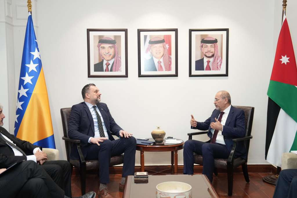 Konaković razgovarao sa zamjenikom premijera i ministrom vanjskih poslova Jordana Aymanom Safadijem