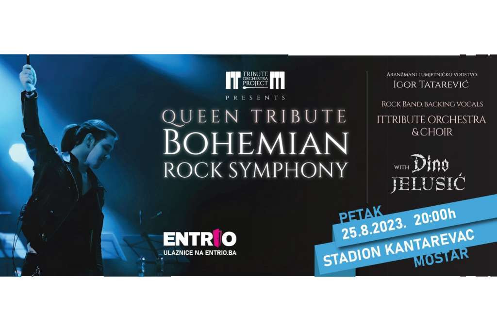 'Queen Tribute' s Dinom Jelusićem stiže u Mostar i Sarajevo
