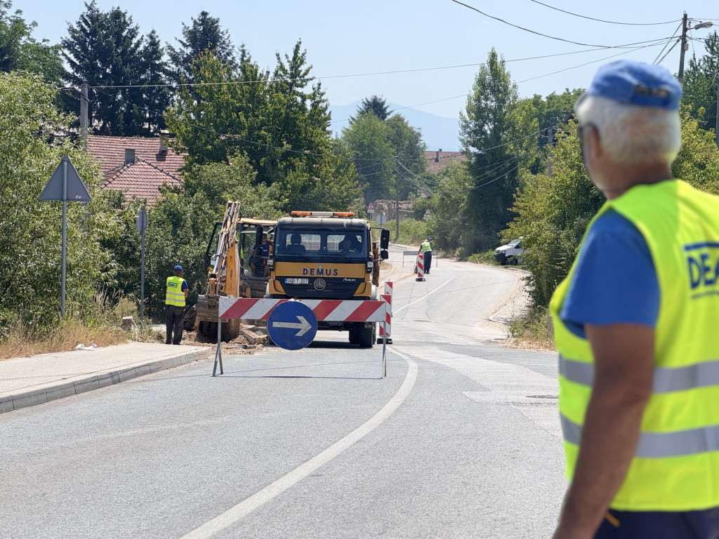 Počeli radovi na obnovi ulice Osik u općini Ilidža u dužini od 1,6 kilometara