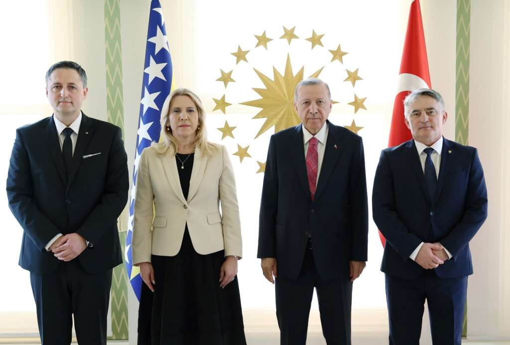 Članovi Predsjedništva BiH i Erdogan za jačanje ekonomske saradnje
