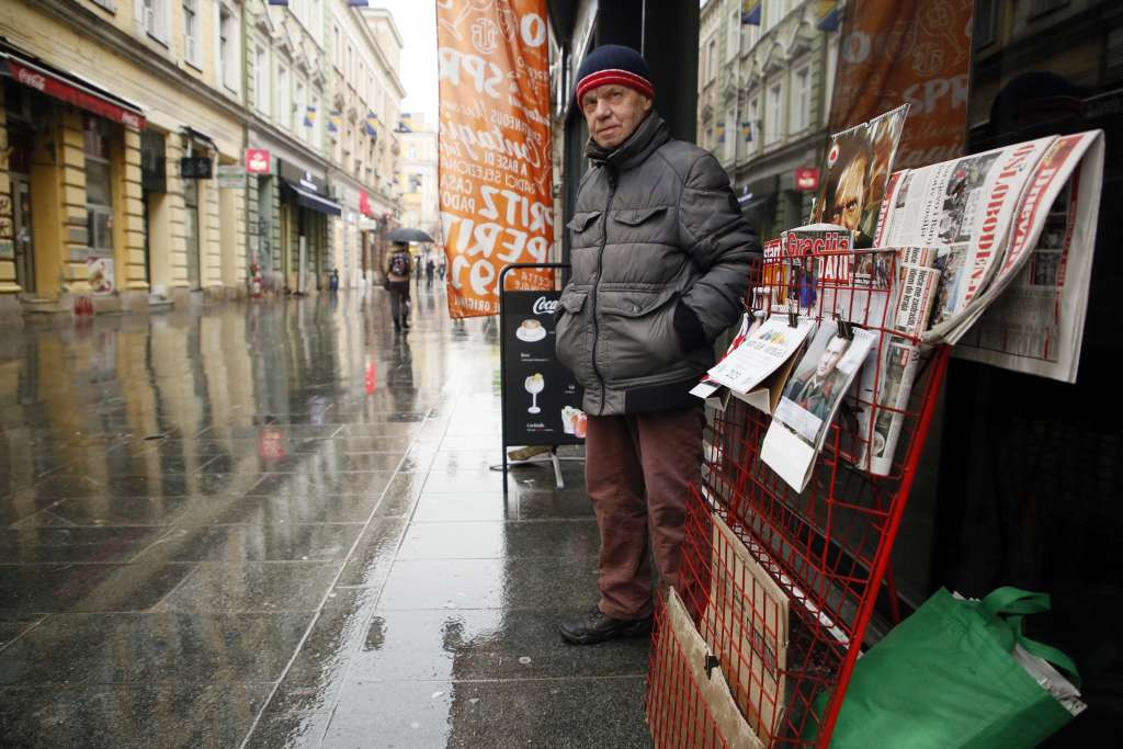U  glavnom gradu BiH ostao još poneki, rijetki prodavač novina