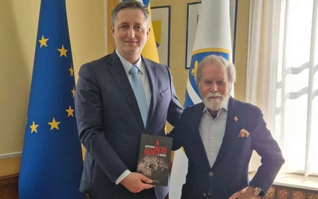 Diego Arria na prijemu kod Bećirovića: BiH je članica UN-a, to je nezaobilazna i trajna činjenica