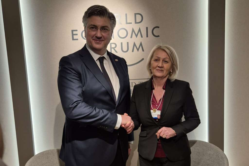 Krišto i Plenković u Davosu: Nastavljamo zajedničku stratešku suradnju