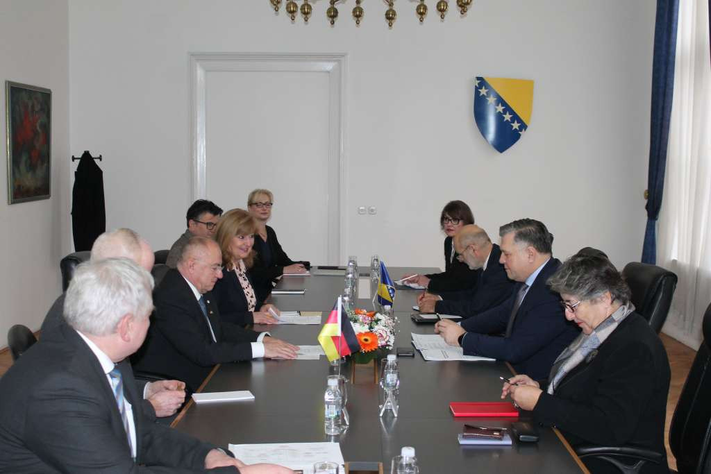 Brkić razgovarao s izaslanstvom Parlamentarne skupine za jugoistočnu Evropu njemačkog Bundestaga