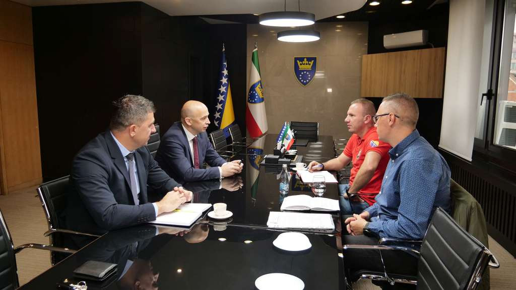 Pivić ugostio čelnike zeničkog GSS-a: Zenički spasioci će biti članovi USAR tima