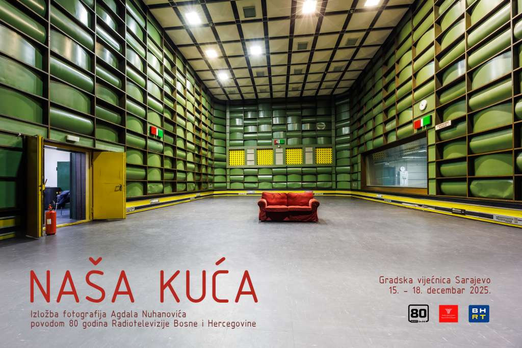 Izložba Agdala Nuhanovića 'Naša kuća' - Pogled iza kulisa BHRT-a