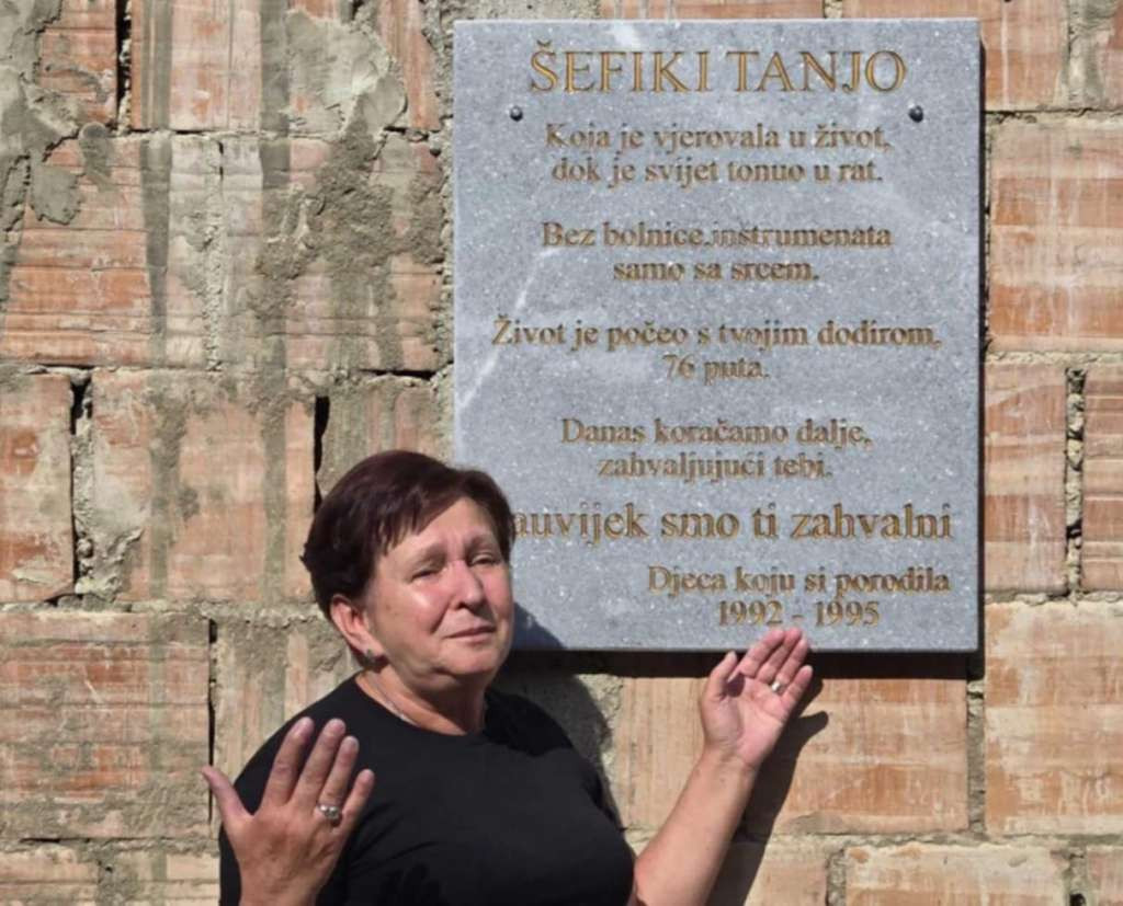 Šefika Tanjo tokom rata u improviziranom porodilištu porodila 75 žena