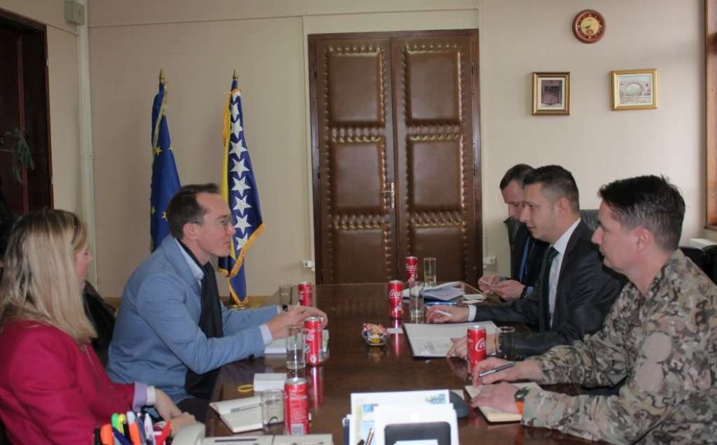 Delegacija Ženevskog centra za upravljanje sektorom sigurnosti posjetila Ministarstvo odbrane BiH