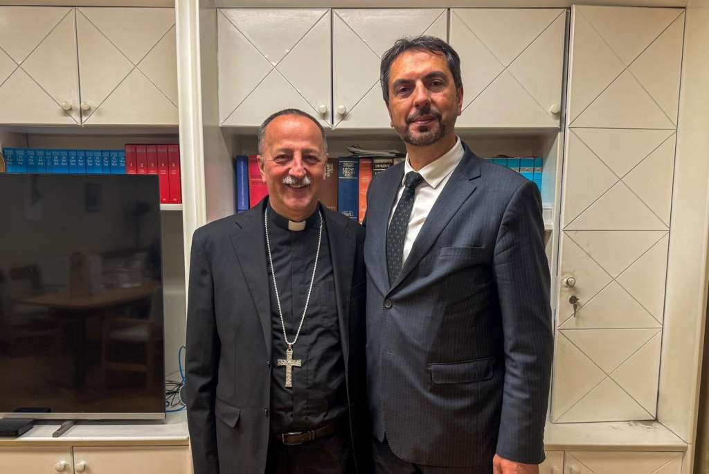 Čavara s biskupom Relotom, podrška djelovanju Vojnog ordinarijata u BiH