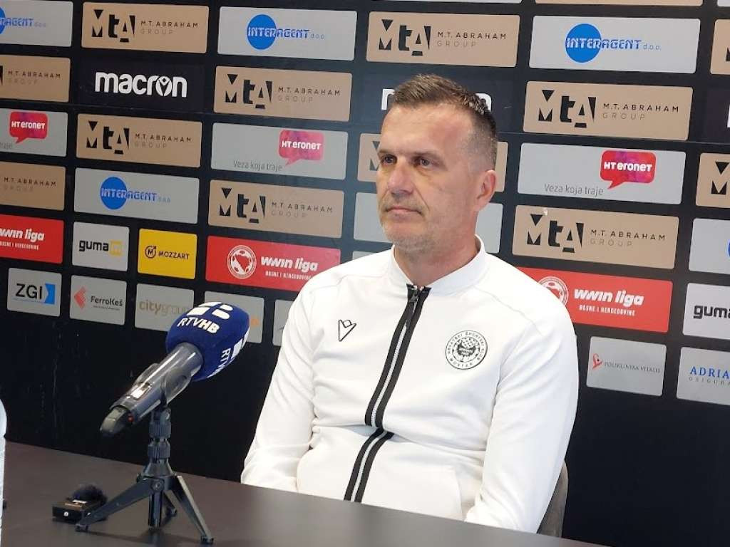 Ivanković uoči mostarskog derbija: Kvaliteta je na našoj strani