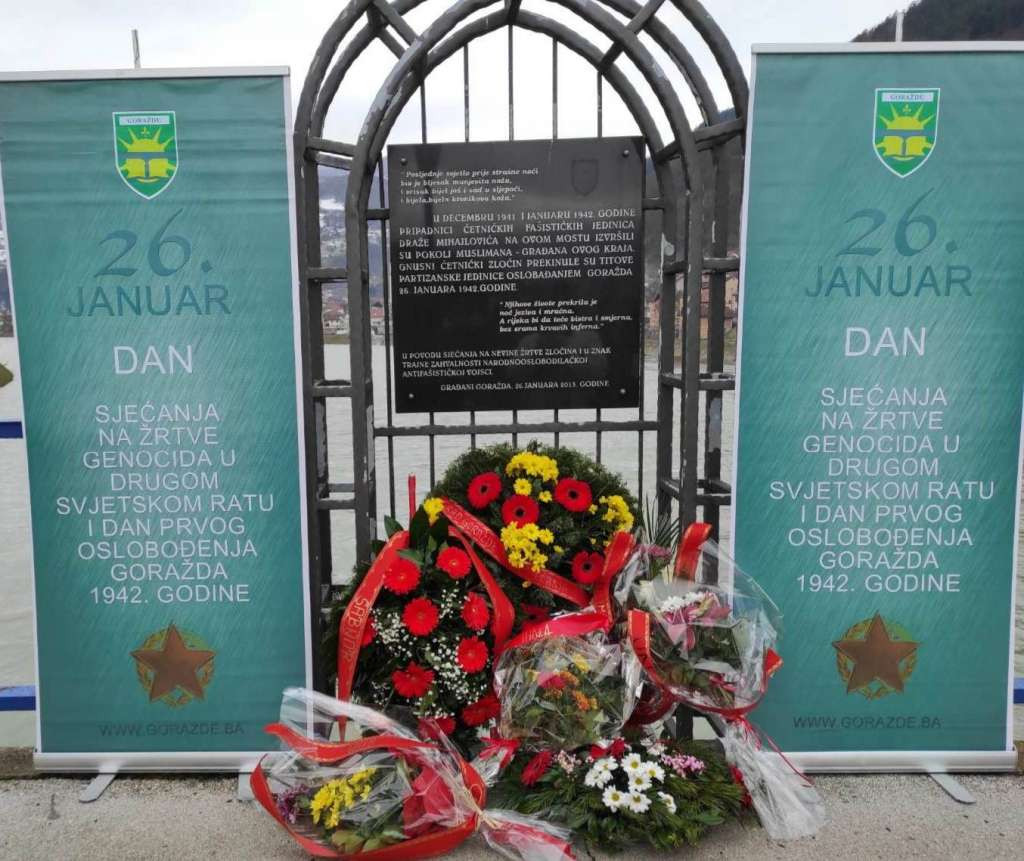 Obilježen Dan sjećanja na genocid i Dan prvog oslobođenja Goražda u Drugom svjetskom ratu