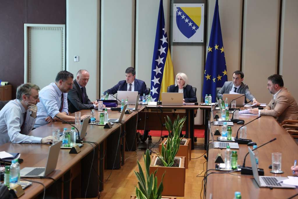 Vijeće ministara BiH sutra o Nacrtu zakona o izmjeni Zakona o VSTV-u BiH