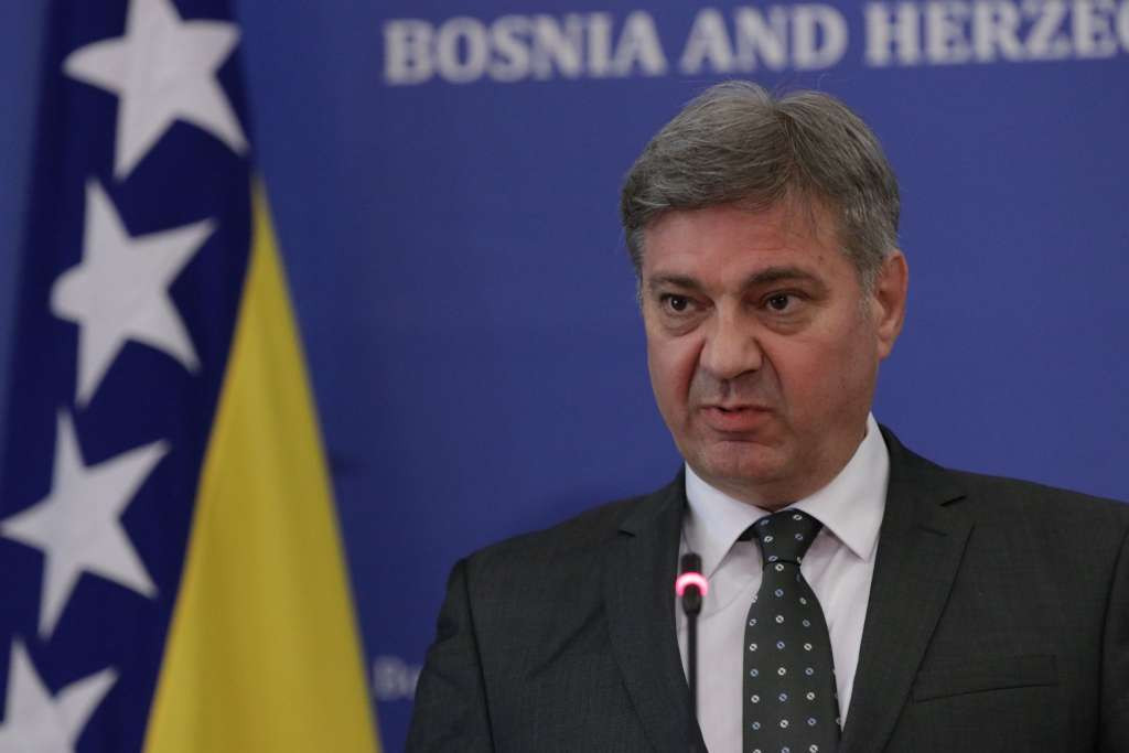 Zvizdić: Ambasada Izraela jednostrano informisana o situaciji u BiH