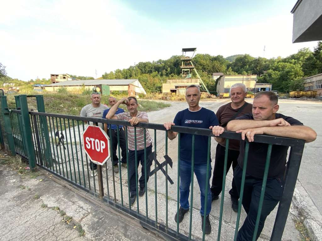 Zenički rudari napuštaju jamu Raspotočje