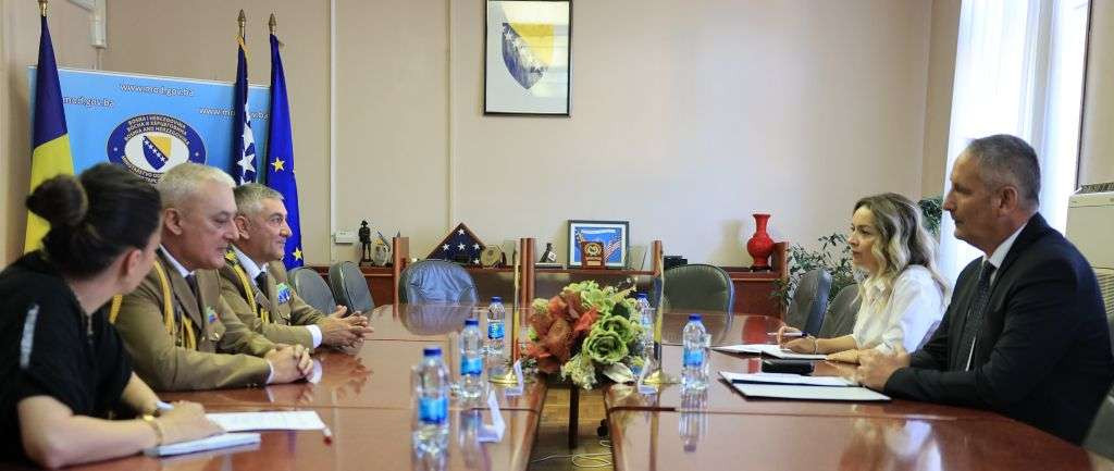 Galić primio odlazećeg i novoimenovanog vojnog atašea Rumunije u BiH