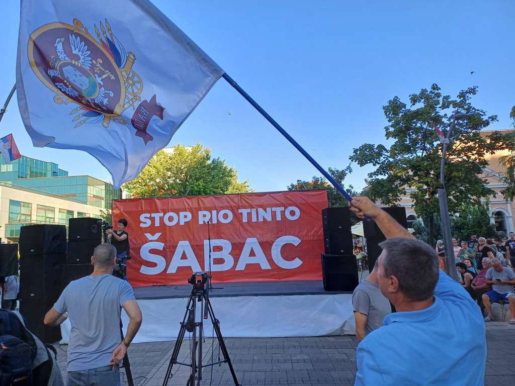 Određen pritvor govorniku s protesta protiv Rio Tinta u Užicu