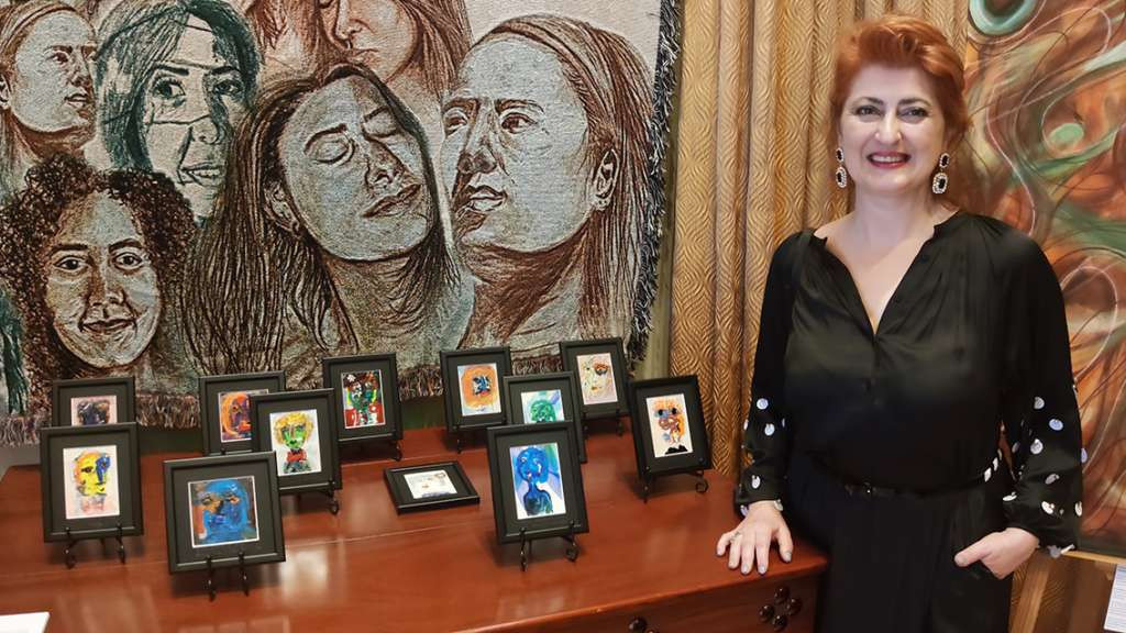 Art ambasador Alisa Teletović predstavila Bosnu i Hercegovinu u Dubaiju