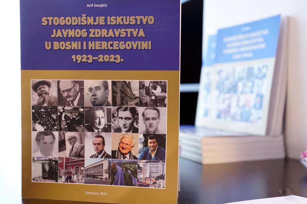 ANU BiH-Promovirana knjiga 'Stogodišnje iskustvo javnog zdravstva BiH 1923.-2023 '