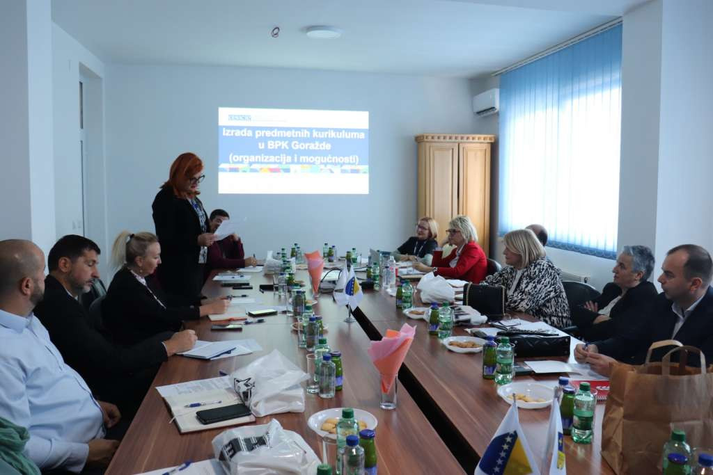 Pripreme za provedbu kurikularne reforme u obrazovanju na području BPK Goražde