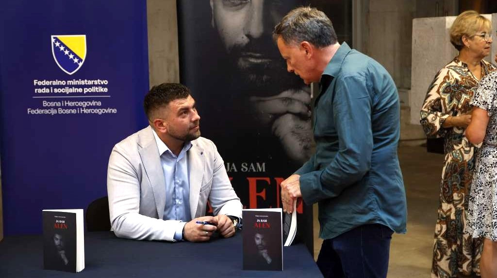 U sarajevskom BKC-u predstavljena knjiga 'Ja sam Alen'