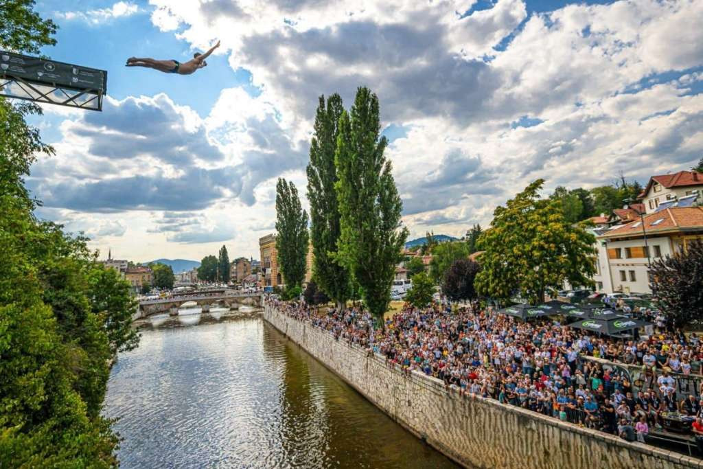 Bentbaša Cliff Diving se vraća u srce Sarajeva
