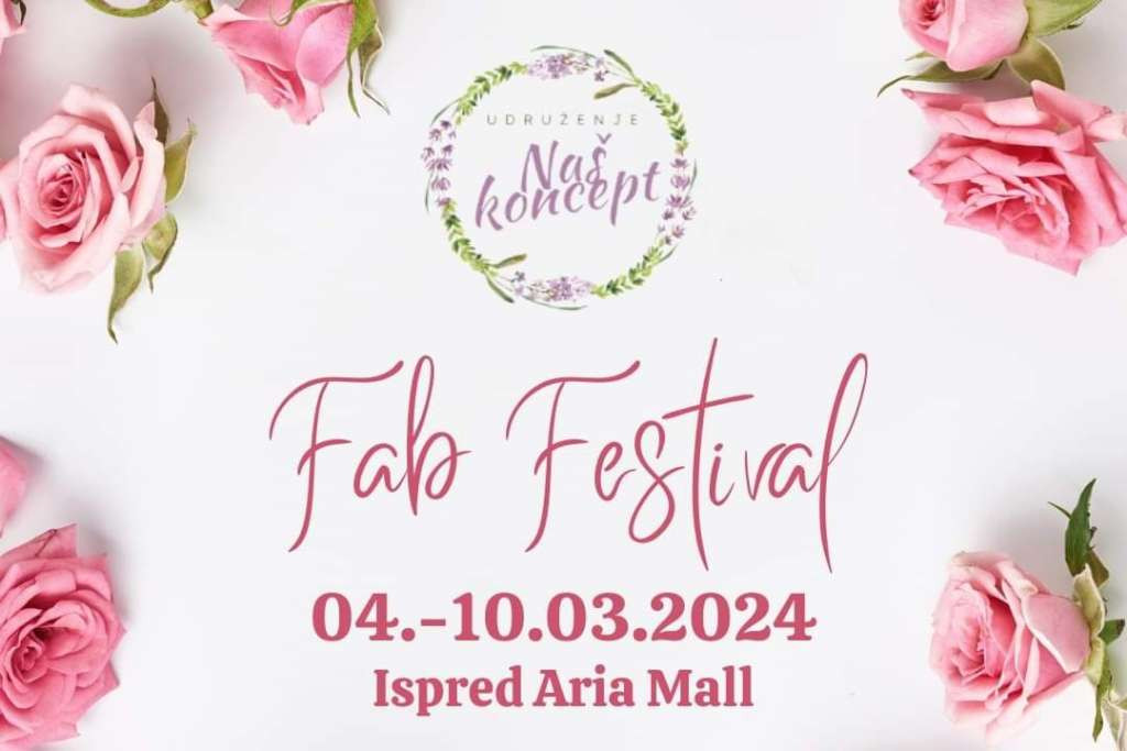 Fab Festival raznolikost unikata od 4. do 10. marta u Sarajevu