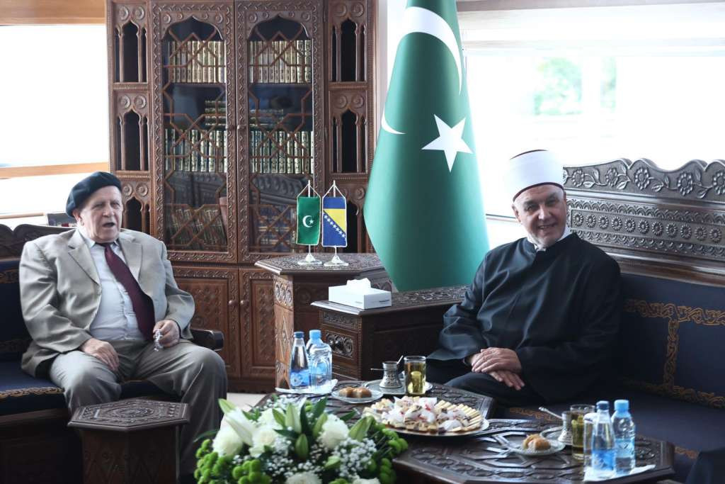 Upriličen bajramski prijem kod reisu-l-uleme Huseina ef. Kavazovića