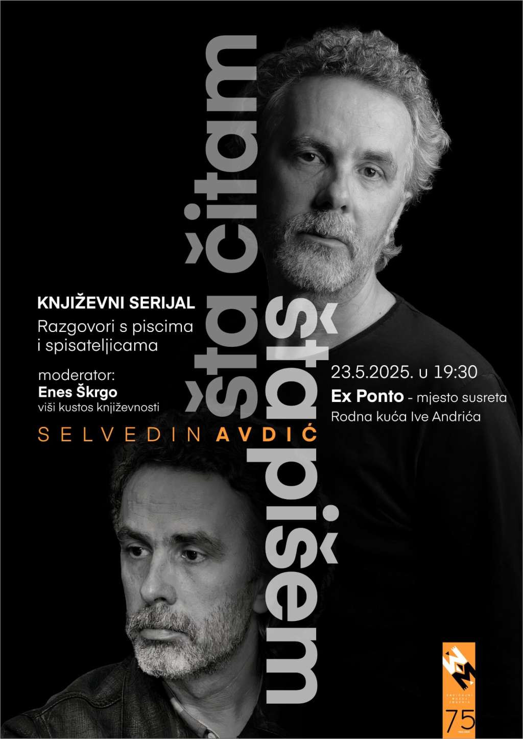 Književni serijal 'Šta čitam, šta pišem' u Travniku predstavlja najznačajnije bh. autor