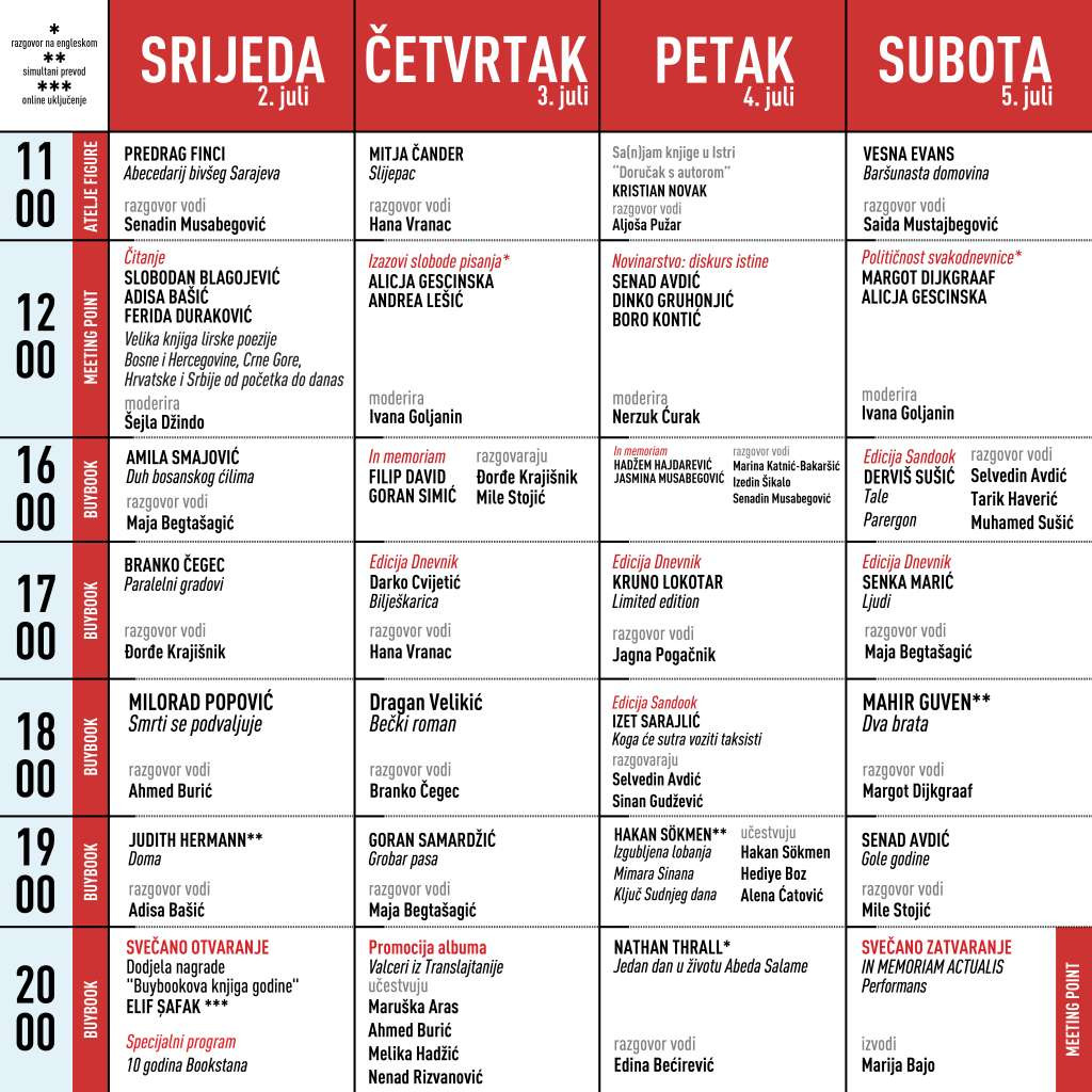 Deseti Bookstan počinje promocijom knjige „Abecedarij bivšeg Sarajeva“