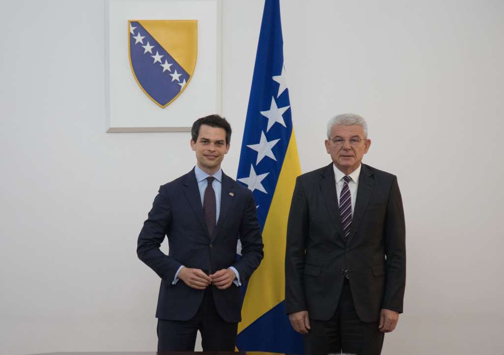 Džaferović primio Christopha Ploßa, zastupnika CDU-a u Bundestagu