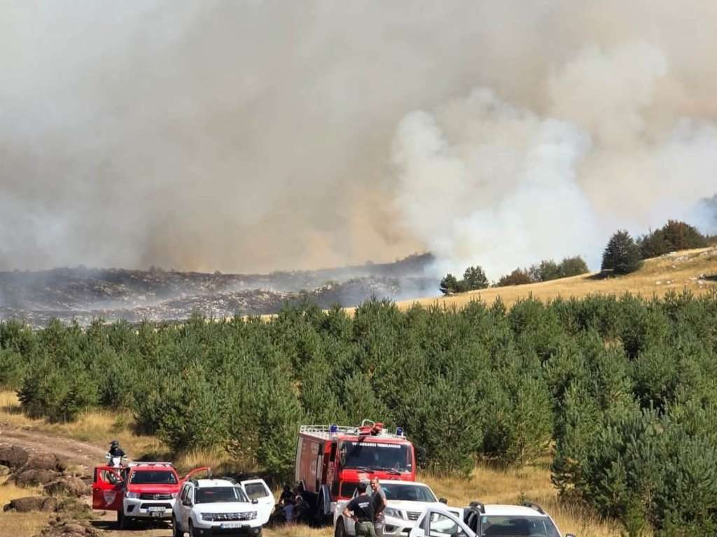 Požar se proširio na područje Kupresa, Tomislavgrada i Prozor-Rame