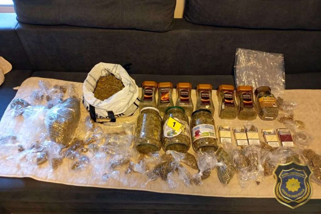 Na području Sarajeva slobode lišena jedna osoba, oduzeta tri kg droge