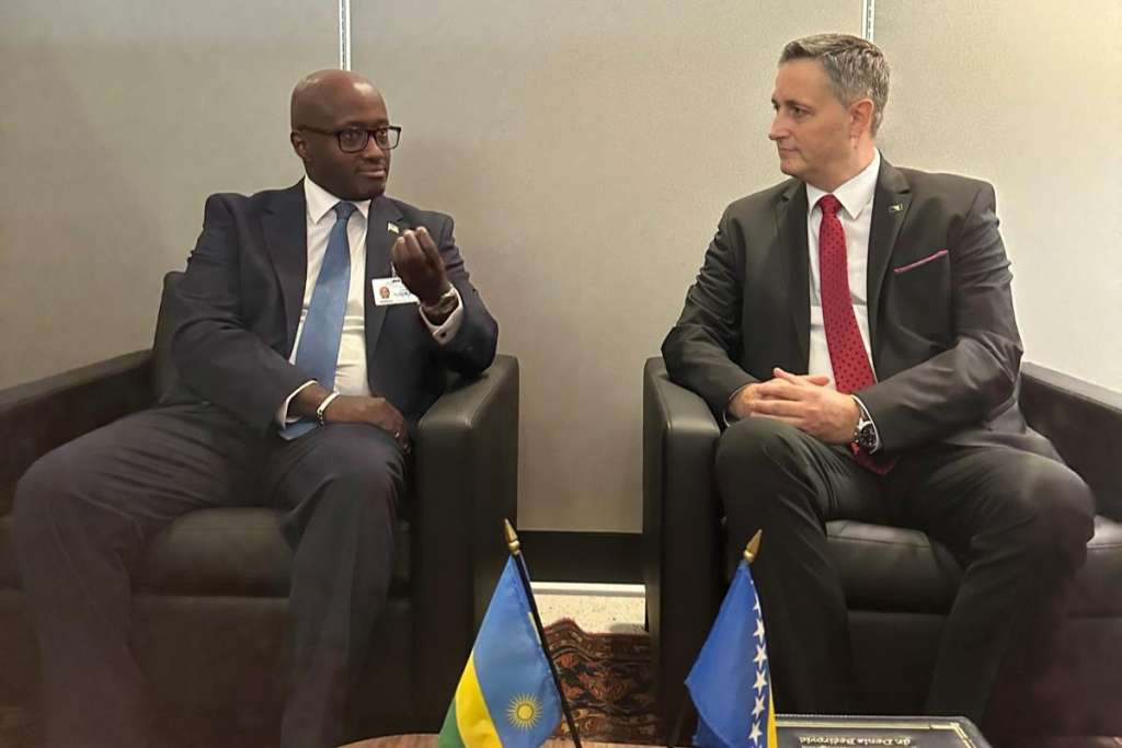 Bećirović u New Yorku razgovarao s ministrom vanjskih poslova Ruande