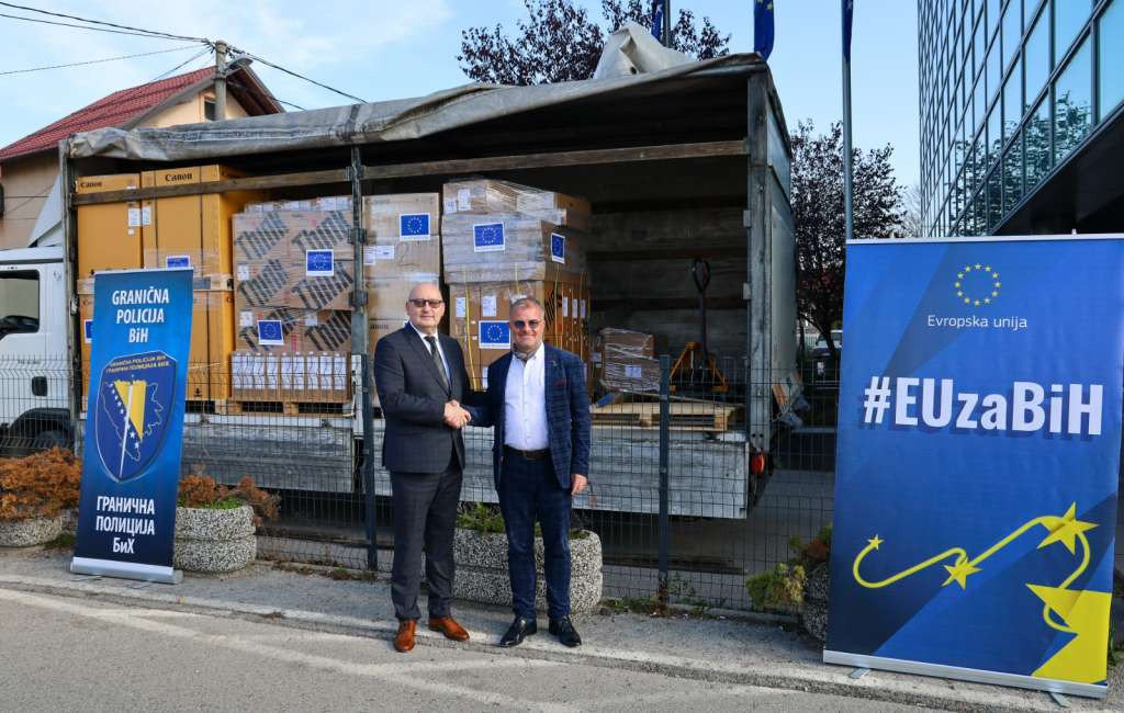 Evropska unija donirala informatičku opremu Graničnoj policiji BiH