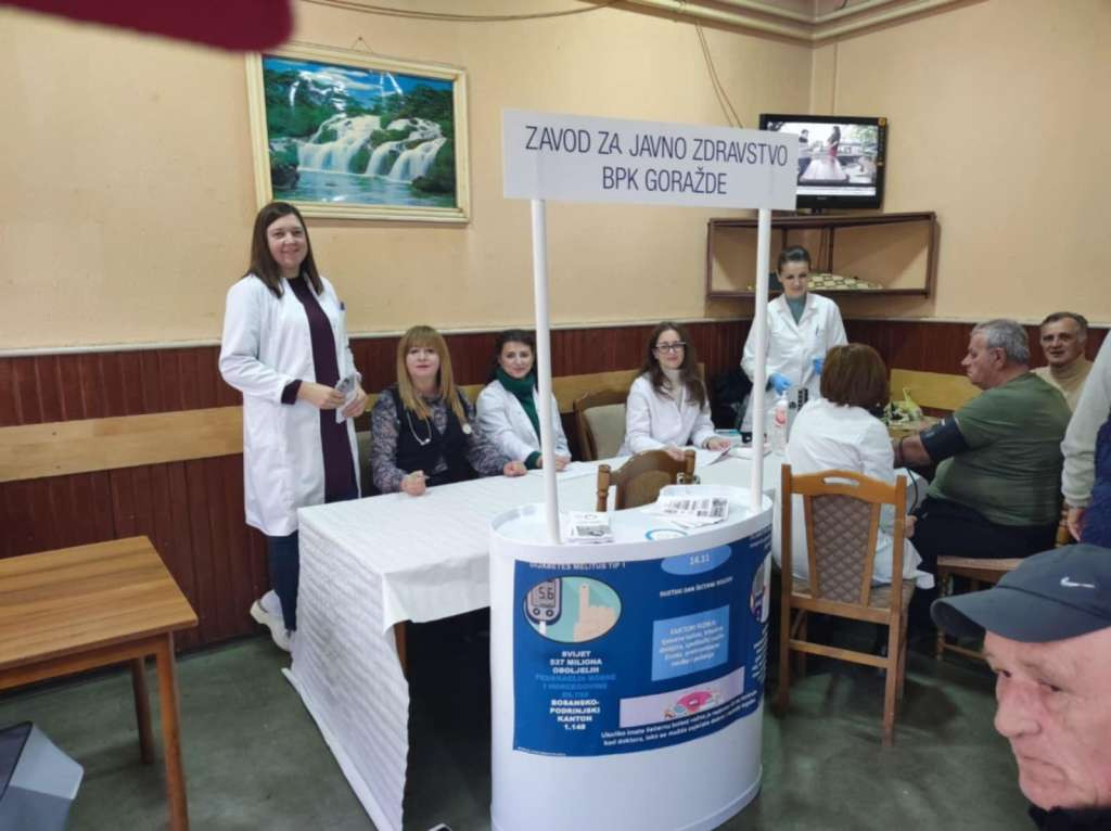 Svjetski dan borbe protiv dijabetesa obilježen i u Goraždu