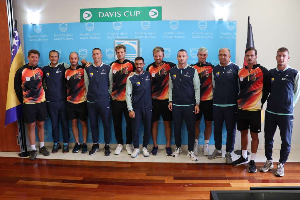 Davis Cup: Dvoboj između BiH i Njemačke otvaraju Fatić i Altmaier