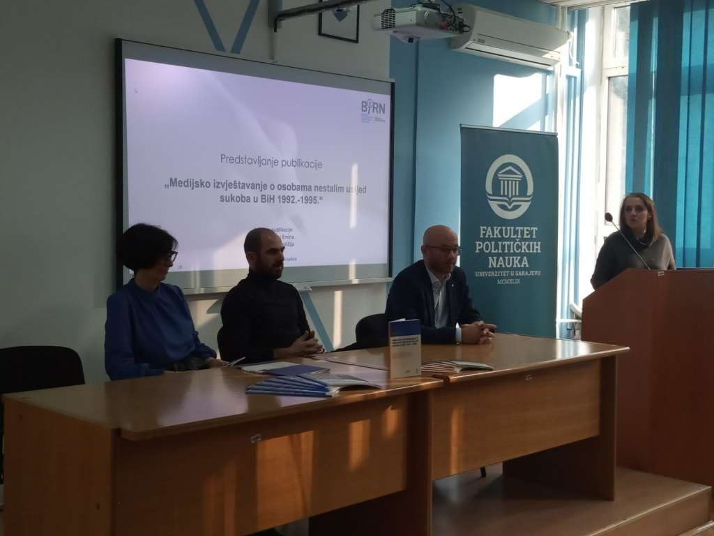 Predstavljen Priručnik ''Medijsko izvještavanje o osobama nestalim usljed sukoba u BiH 1992-1995.''