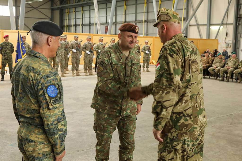 Obavljena svečana primopredaja dužosti načelnika štaba EUFOR-a u bazi Butmir