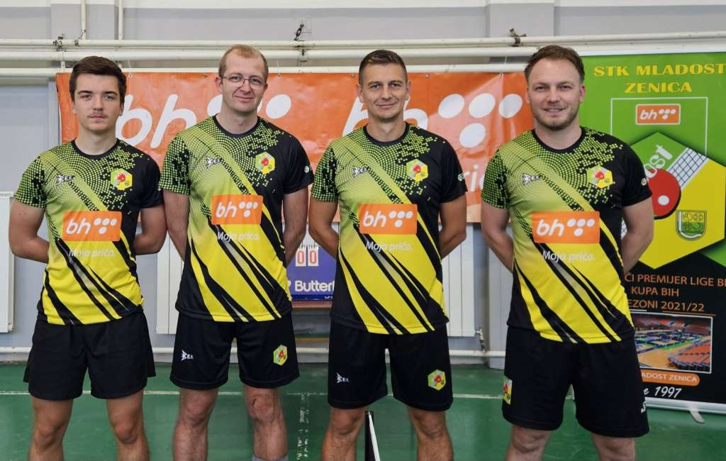 Stonoteniseri sarajevske Aladže-A i zeničke Mladosti neporaženi i nakon odigranog 6. kola PLBiH