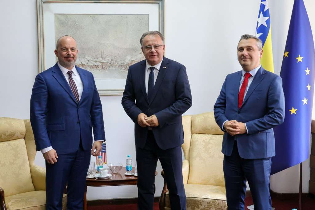 Nikšić u razgovaru s Ginkelom: SAD su ključni partner Bosni i Hercegovini
