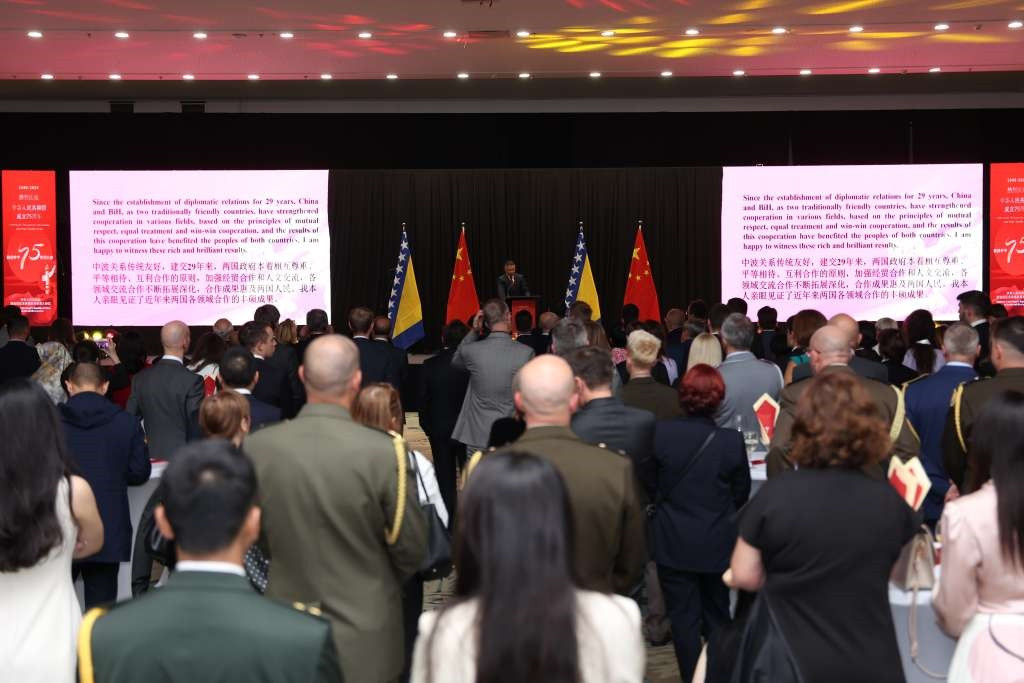 Upriličen prijem povodom Nacionalnog dana NR Kine