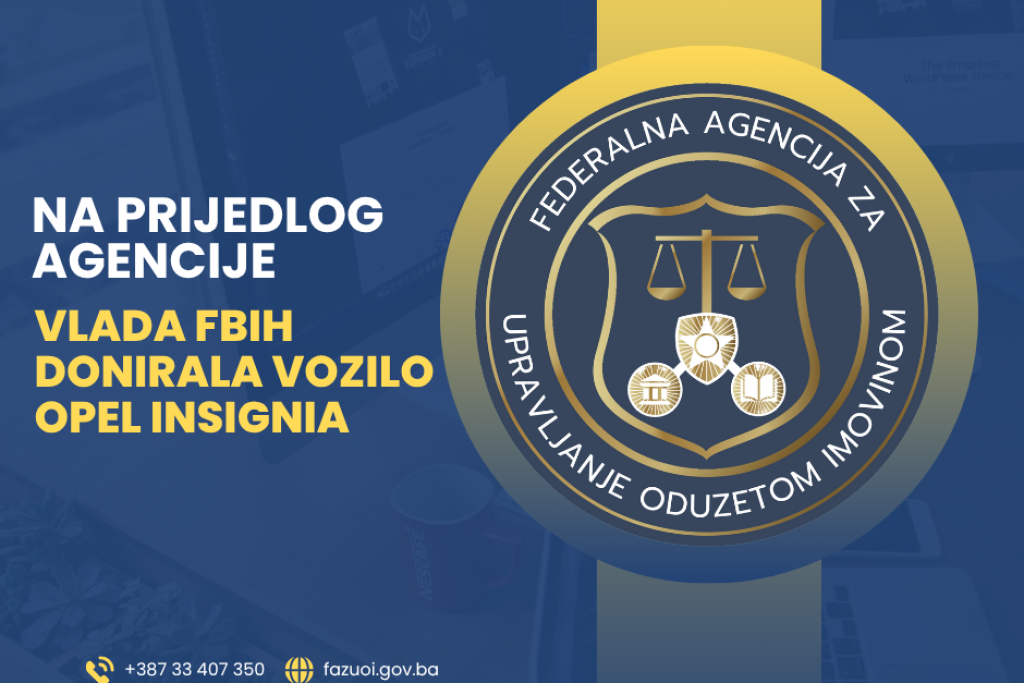 Policijskoj akademiji ustupljeno vozilo tehnički prilagođeno za obuku polaznika