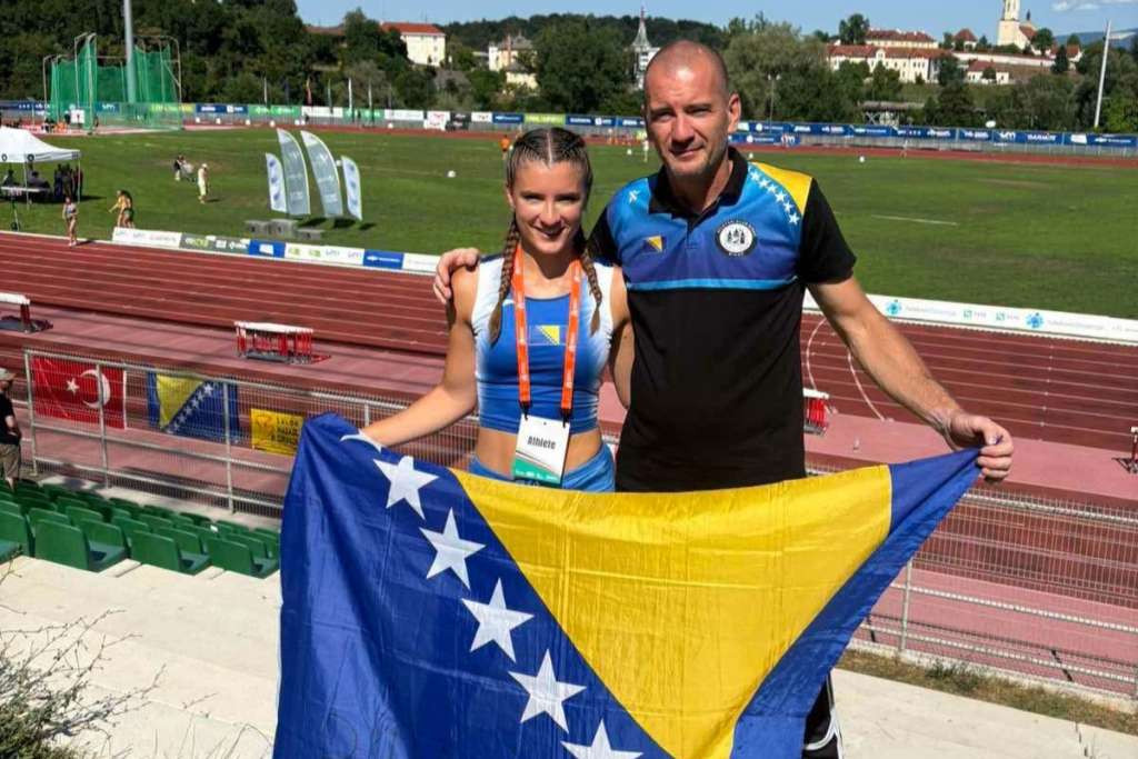 Jasmina Nuspahić briljirala u Novom Mestu i postavila novi rekord Atletskog kluba Bihać