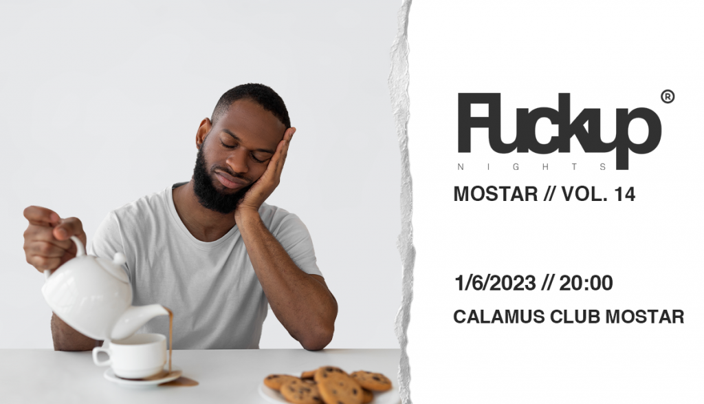 Nikada zabavnije izdanje Fuckup Nightsa Mostar