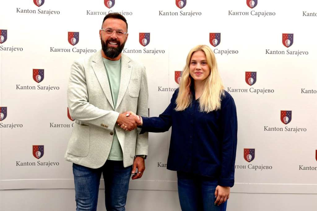 Magoda ugostio bh. plivačicu Iman Avdić uoči međunarodnih nastupa