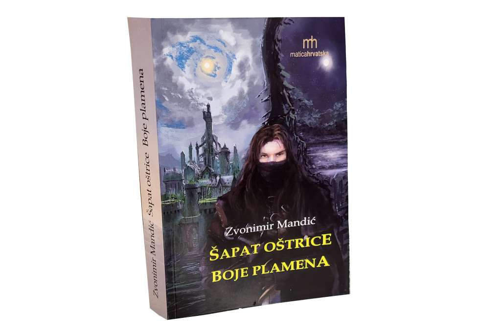 Zvonimir Mandić predstavlja roman 'Šapat oštrice boje plamena'